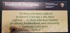 Frederick Douglass Historic Site National Park Service Unigrid Brochure Map picture