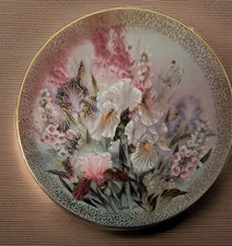 Iris Quartet Plate Symphony of Shimmering Beauty - Lena Liu Collection picture