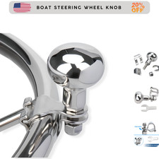 Boat Steering Wheel Knob 316 Stainless Steel Marine Spinner Universal Fit picture