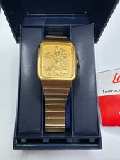 Vintage Lorus Seiko Disney Mickey Mouse Tank Watch NIB picture