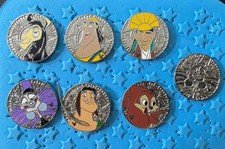 2018 Emperors New Groove Disneyland Hidden Mickey Full Pin Set Of All 7 picture