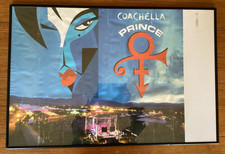 Rare 2008 Prince at Coachella Festival Indio California  Poster 24”x30”  Read picture