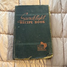 Vtg Searchlight Recipe Book Cookbook Household 1949 22nd edition Well Loved Used picture