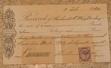 Vtg 1890s Tobacco Cigarette Company Entrepreneur Nc Duke University Stamp  picture