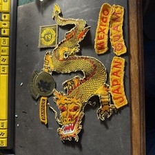 Korea-Vietnam War Jacket Patches, Large Dragon 12x6” Ranger Jungle Expert MORE picture