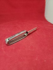 Vintage JR Japan Swivel Potato & Vegetable Peeler Heavy Ribbed Metal Handle SS picture