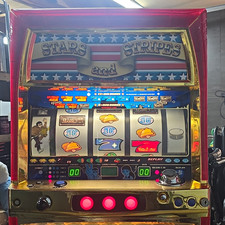 Stars and Stripes Mechanical Reel Slot Machine Cabinet - Mechanical Slot Machine picture