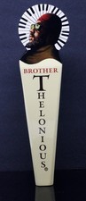 North Coast Brewing Brother Thelonious Belgian Style Abbey Ale Beer Tap Handle picture