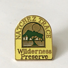 Natchez Trace Wilderness Preserve Souvenir, Memorabilia Lapel Pin (T3) picture