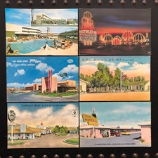 [6] Las Vegas Nevada Motel & Casino postcards [all posted] picture