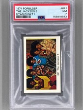 1974 Popbilder #641 The Jackson 5 Utan Punkt I PSA 7 Pop 1 (Music) (Copy) picture