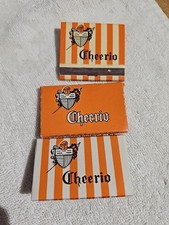 Cheerio Restaurant Bar Santa Monica CA Vintage Matchbook Set Of 3 picture