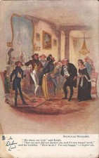 LITERARY - Charles Dickens Novel - Nicholas Nickleby - 1905 - TUCKS picture