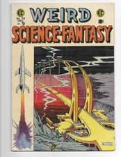 Weird Science Fantasy 28 1955 EC Comics F- 5.5 Feldstein Cover picture
