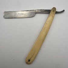 Vintage Frederick Reynolds Sheffield Straight Razor Barber's Notch Shave Ready picture