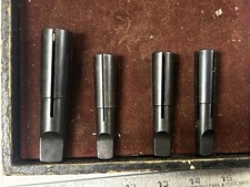 MACHINIST ShB TOOL LATHE Machinist Lot of Taper Sleeves picture