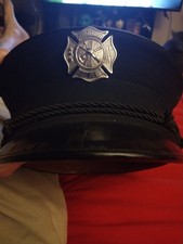 1920's - 1930's Vintage Fireman's Cap Cincinnati, Ohio picture