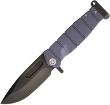 Medford USMC FF Framelock Blue Titanium Folding S35VN Pocket Knife 204SPQ37A2 picture