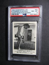 1964 Somportex Ltd. #40 SEAN CONNERY/EUNICE GAYSON JAMES BOND FILM SCENES PSA 8 picture