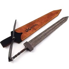 22CM Elden Ring Game Peripheral Damascus Steel Pattern Giant Sword Replica picture