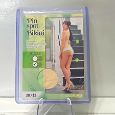 Hinata Matsumoto Pin-Spot Bikini Card 12 Super Rare Serial Numbered 28/32 picture