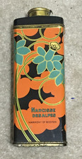Vtg c1930 Narcisse des Alpes Talcum Talc Powder Tin, Art Deco, Harmony of Boston picture
