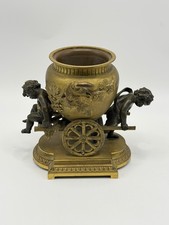 Late 19th Century Gilt Bronze “The Chariot Of Bacchus” with Putti Eugene Provost picture