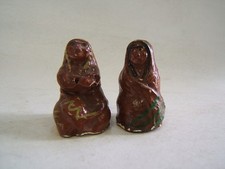 Native American Chief And Lady Salt And Pepper Shakers  picture