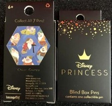 Snow White & The Seven 7 Dwarfs Gem Disney Blind Box Pin Loungefly Dwarves picture