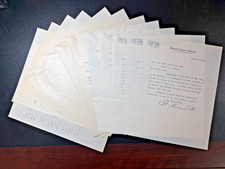1908 Gifford Pinchot Forest Service Letter Archive US Senator Bourne OR picture