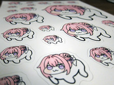 sticker sheet of doro picture