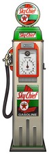 Texaco Sky Chief Gas Pump Reproduction Garage Art Metal Sign 12x40 picture