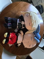 Promare Plush Set TRIGGER Japan Exclusive Munyugurumi 55cm Galo and Lio Fotia picture