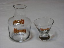 Kahlua Decanter Set Logo Martini DOF Glass Everyday Exotic Double Old Fashioned picture
