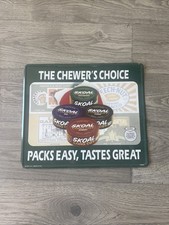 Vintage 1991 SKOAL Metal Advertising Sign 