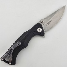CRKT BT Fighter Compact 5220 Folding Knife Drop Point 8Cr13MoV GRN Button Lock picture