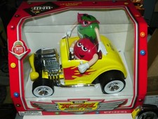 M&M's Rebel without a Clue Hot Rod Candy Dispenser NIB Nice Heavy--X-2 picture