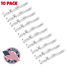 10 Pack OG Chillum 4” One Hitters – USA Made Premium Glass Smoking Pipes picture