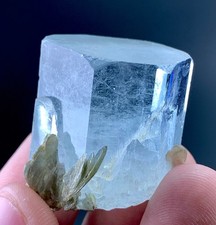 128 Carat Aquamarine Crystal Specimen From Skardu Pakistan picture