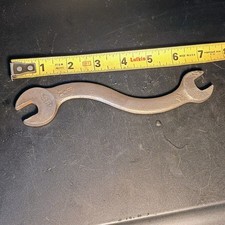 Antique Pre 1924 JH Williams Co. S Curve Wrench USA Forged 77 B Cleaned & Oiled picture