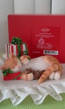 Lenox Kitty's Cat Christmas Nap Kitten Figurine picture