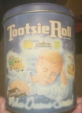 2001 Tootsie Roll Round Limited Edition 7th of Series Canister/Tin Sweet Dreams picture