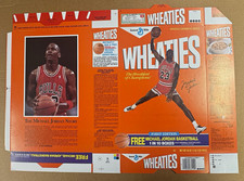 Michael Jordan Wheaties Cereal 1988 First Edition UNBOXED FACTORY ISSUE  picture