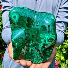 2.8LB  Natural luster peacock rock cluster rough mineral sample picture