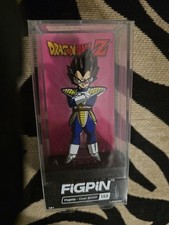 VEGETA OVER 9000 Figpin Limited Edition 488 Of 504 DRAGON BALL Z Unclaimed Rare picture