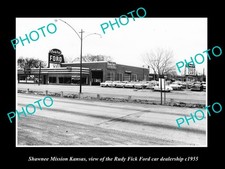 Shawnee Mission Kansas The Rudy Fick Ford c1955 Old Large Historic Photo picture