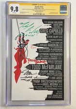 Spawn #312 CGC SS 9.8 signed 6x Michael Jai White, McFarlane NM Virgin picture