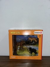Schleich 41457 Wild Life Forest Animal Babies Starter Set: Elk, Boar, Bear picture