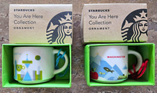 Starbucks You Are Here Collection Ornament Seattle&Washington Mini Mugs/espresso picture
