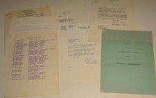Vintage 1960 Arlington MA Youth Council Paper Ephemera Lot picture